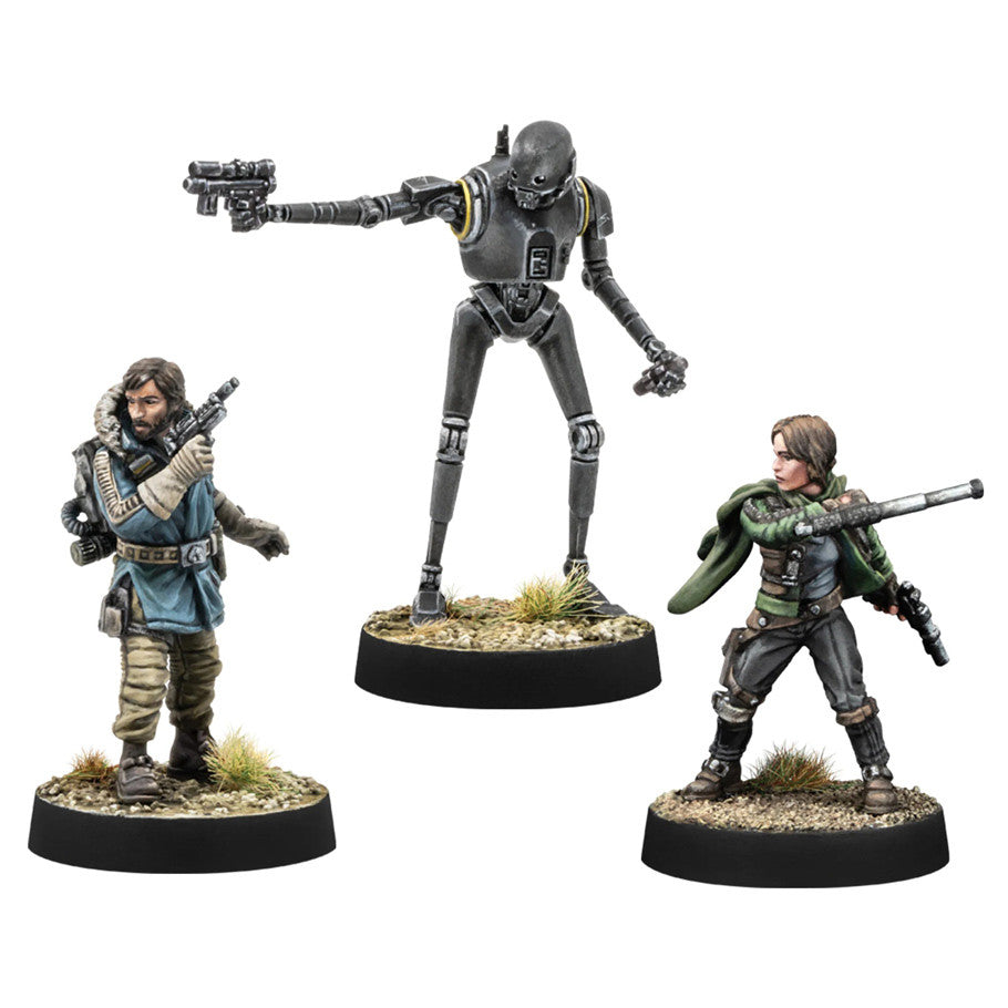 Star Wars Legion: Cassian Andor, Jyn Erso & K-2So