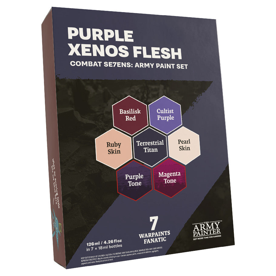 Warpaints Combat Se7ens: Purple Xenos Flesh Army Paint Set
