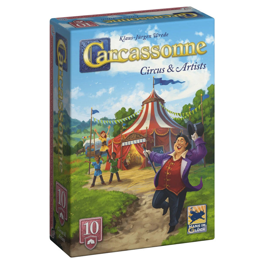 Carcassonne: Circus & Artists Expansion 10