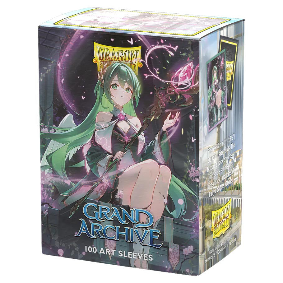 Deck Protector: Art: Dual Matte: Grand Archive: Ariel, Archangel of Natura (100)