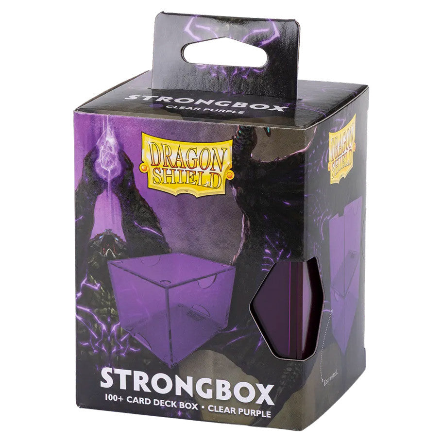 Deck Box: Strongbox: 100+: Clear Purple