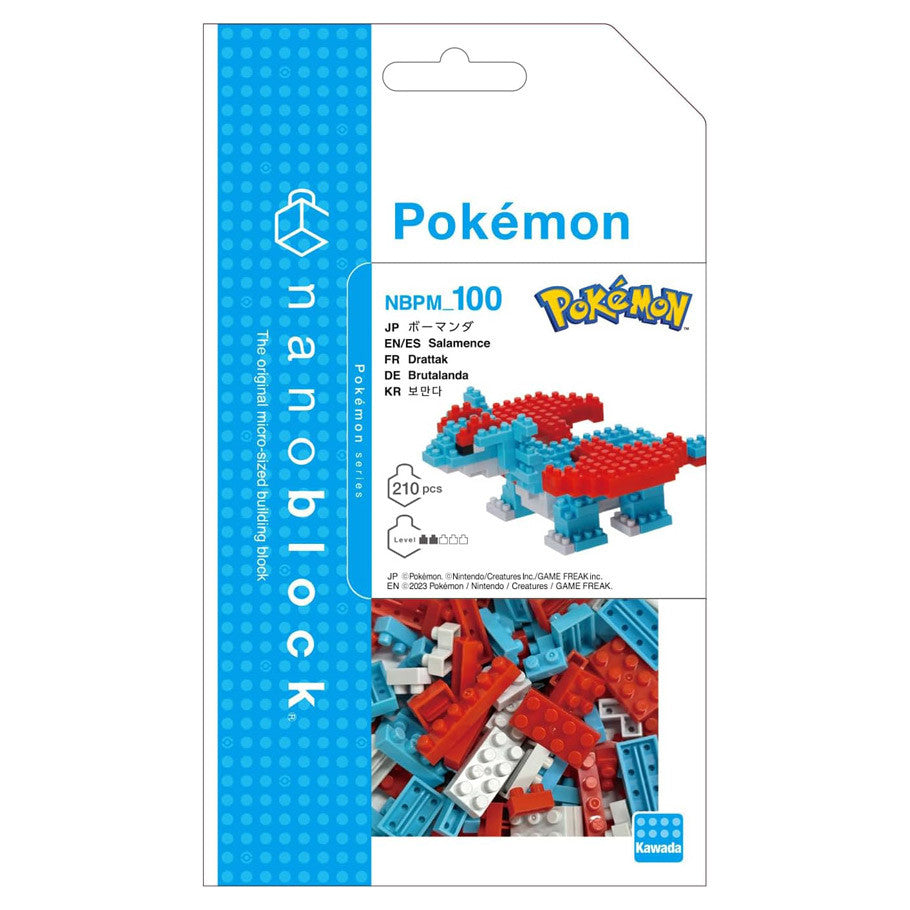 Nanoblock: Pokémon: Salamence