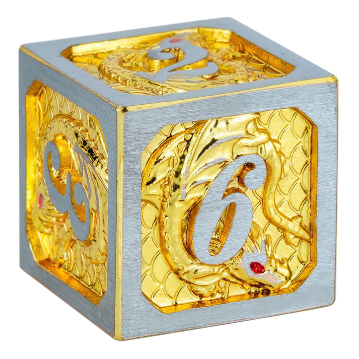 7-Set Dragon Solid Metal: Brushed Gold
