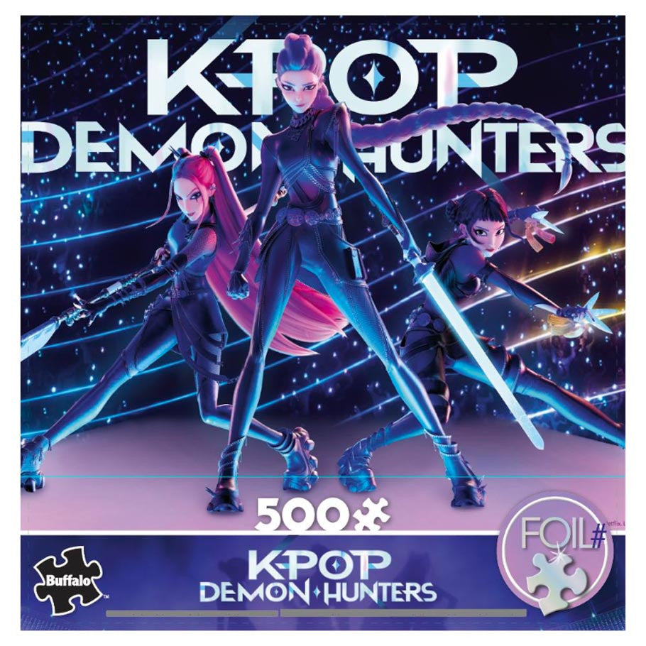 Puzzle: K Pop Demon Hunters: Huntrix Battle Foil 500 Pieces