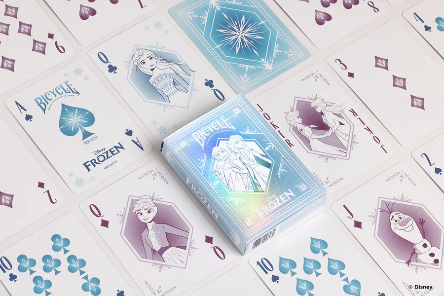 Playing Cards: Bicycle: Disney Frozen Blue