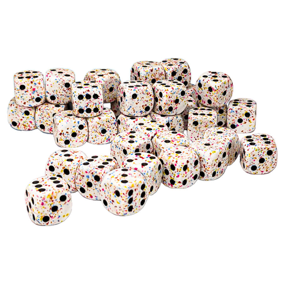 d6Cube 12mm Speckled: Birthday (36)