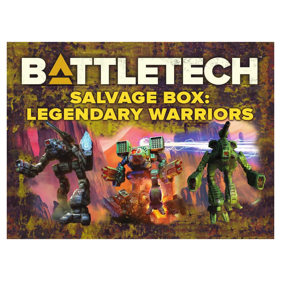 BattleTech: SalvageBox: Legendary Warriors Display (9)