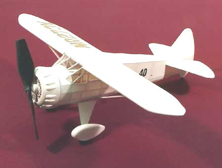 17-1/2 Wingspan Mr. Mulligan Rubber Pwd Aircraft Laser Cut Kit