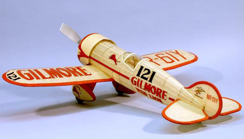 24 Wingspan Gilmore Red Lion Racer Rubber Pwd Aircraft Laser Cut Kit