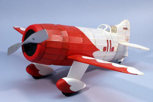 24 Wingspan Gee Bee R1 Racer Rubber Pwd Aircraft Laser Cut Kit