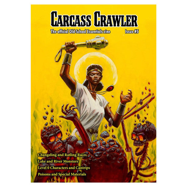 Carcass Crawler: Issue #5: The Official Old School Essentials Zine