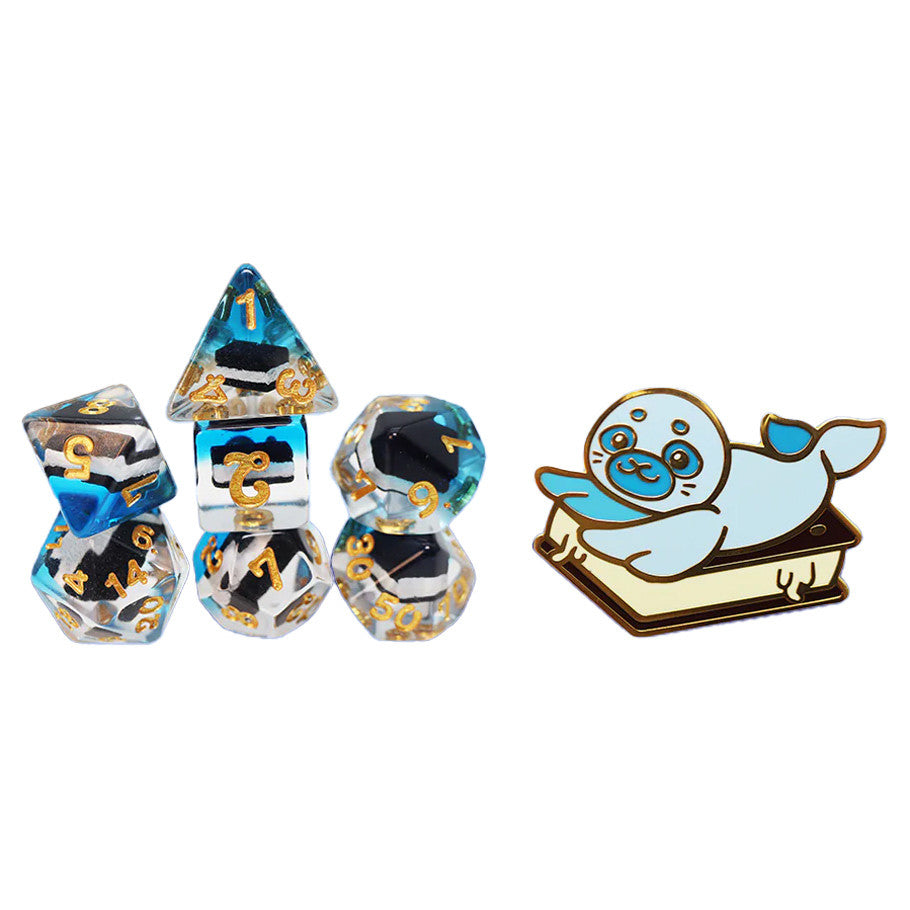 Pastry Pets: Ice Cream Sandwich Seal: Pin & 7-Set