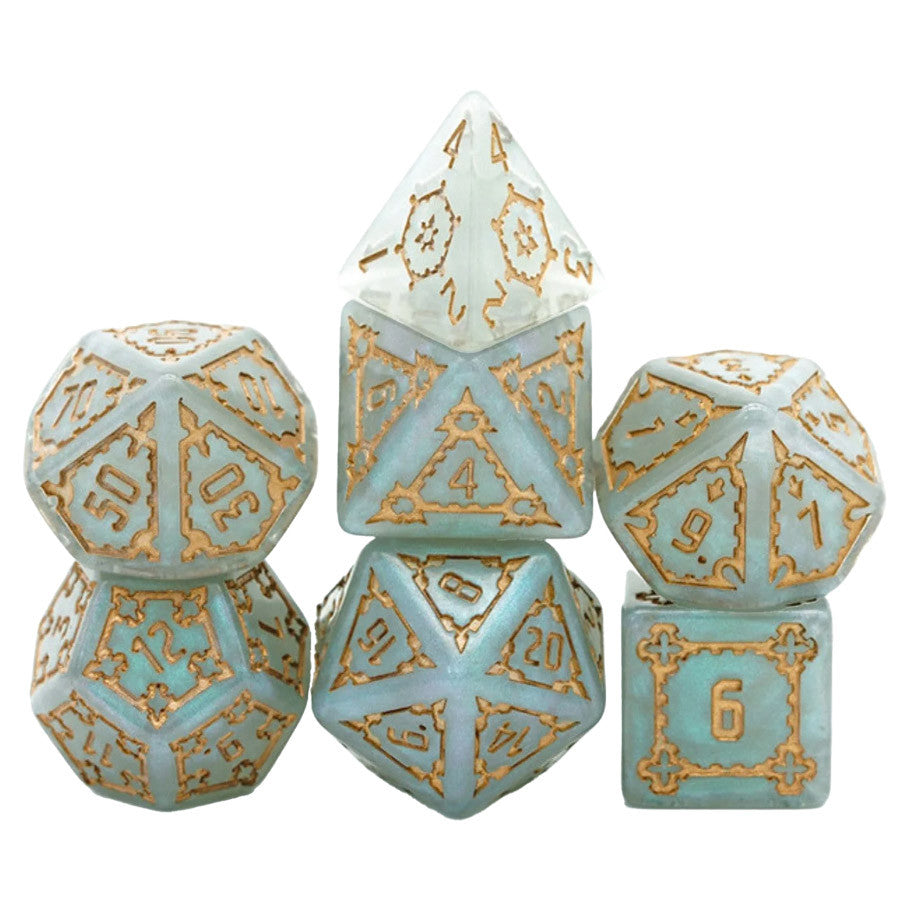 7-set 25mm Castle: Gray