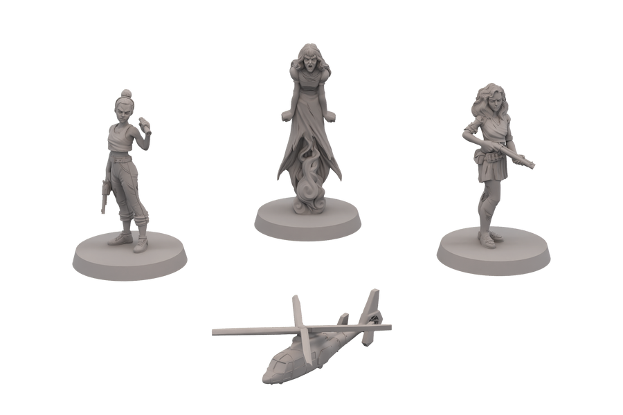 Final Girl: Haunting Of Creech Manor Miniatures