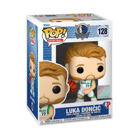 Funko Pop! NBA Dallas Mavs Luka Donic Light Blue Jersey