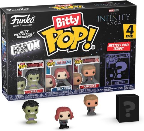 Funko Bitty Pop! Marvel - Hulk 4 Pack