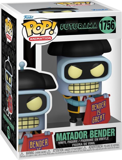Funko Pop! Television Futurama - Bender (Matador)