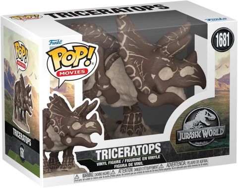 Funko Pop! Movies Jurassic Park Fossil - Triceratops