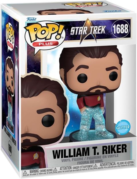 Funko Pop! Plus Star Trek Transporter - William T. Riker