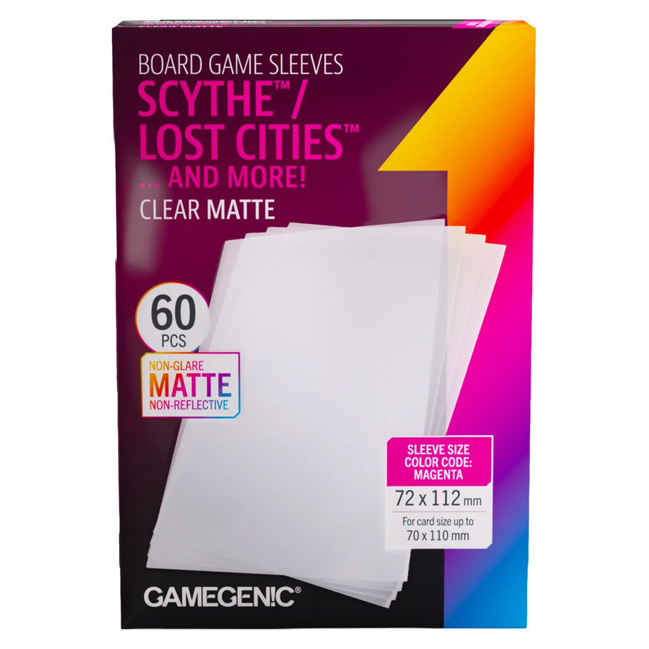 Deck Protector: Board Game Sleeve: Matte: Scythe 72 x 112 mm (60)