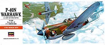 1/72 P40N Warhawk Aircraft