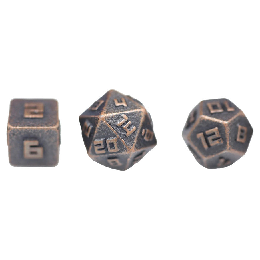 7-Set 10mm Mini Solid Metal: Ancient Copper