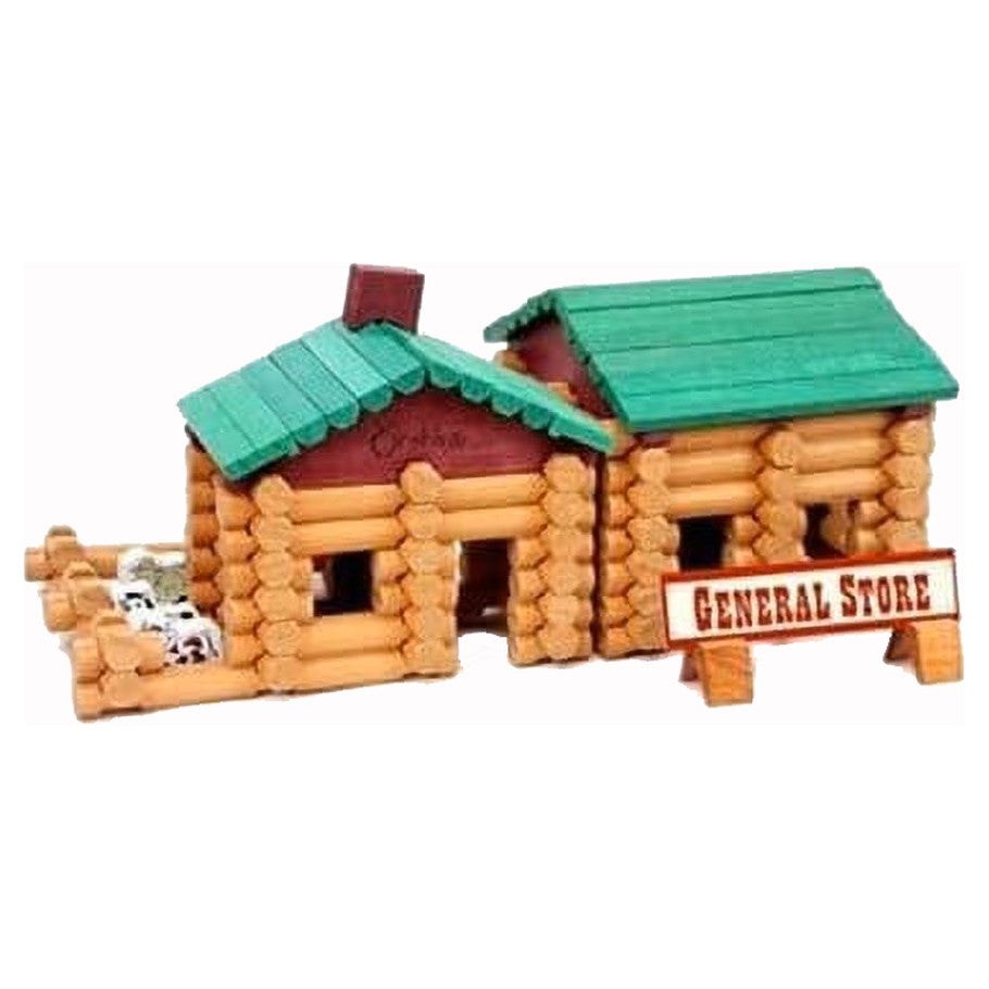 Timbers Wood Log Building Set 170 Piece