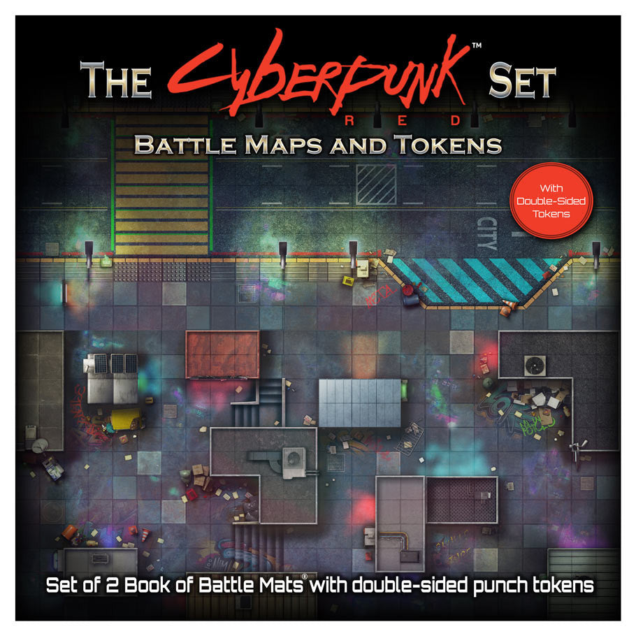 Cyberpunk: Book of Battle Maps & Tokens for Cyberpunk RED