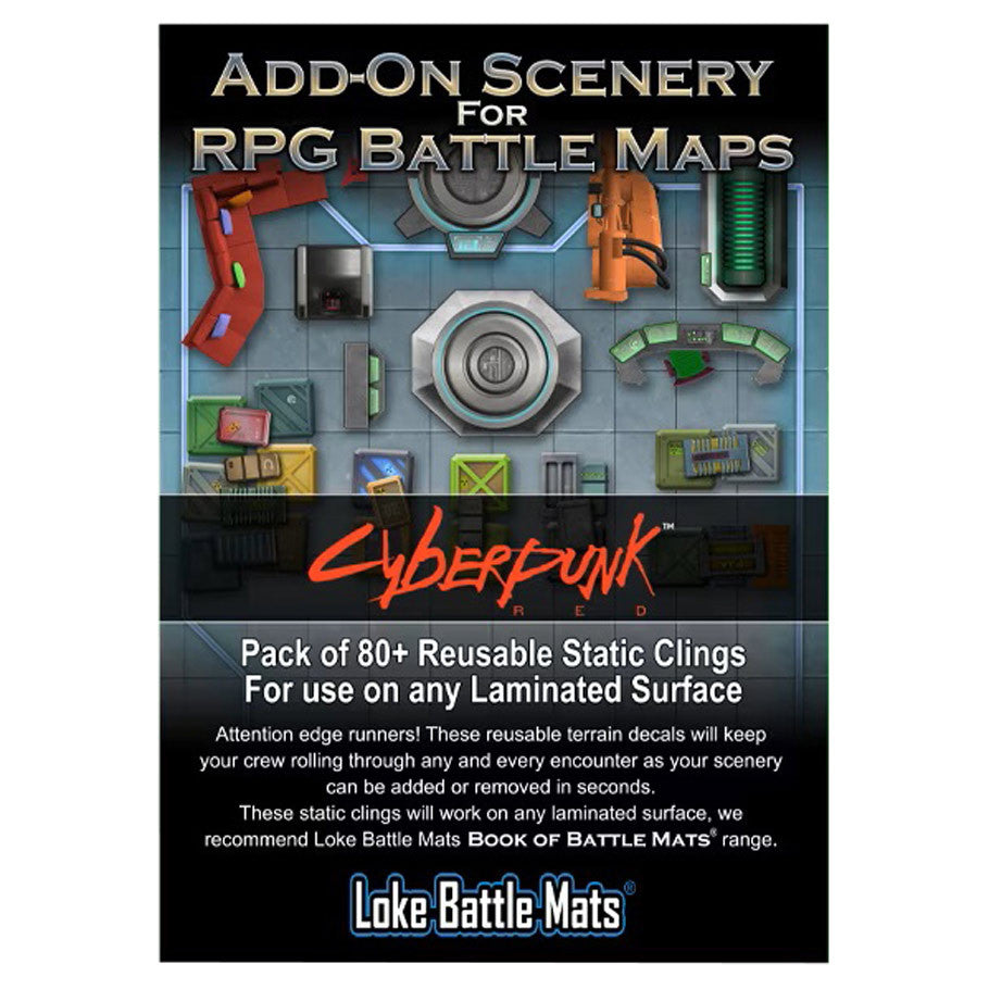 Add-On Scenery Pack: RPG Maps Cyberpunk