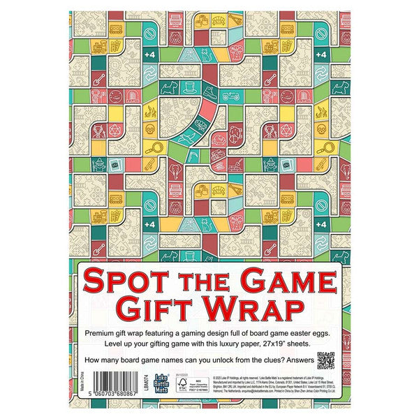 Spot the Game Gift Wrap