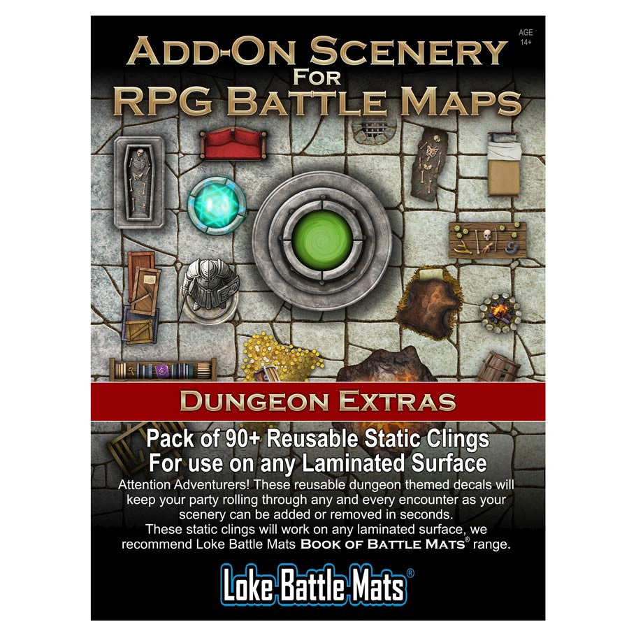 Add On Scenery for RPG Maps: Dungeon Extras