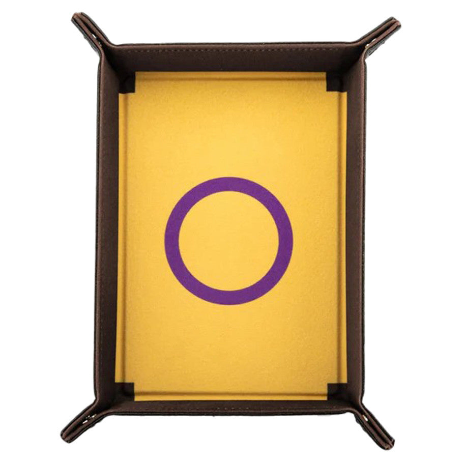 Folding Dice Tray: Pride: Intersex