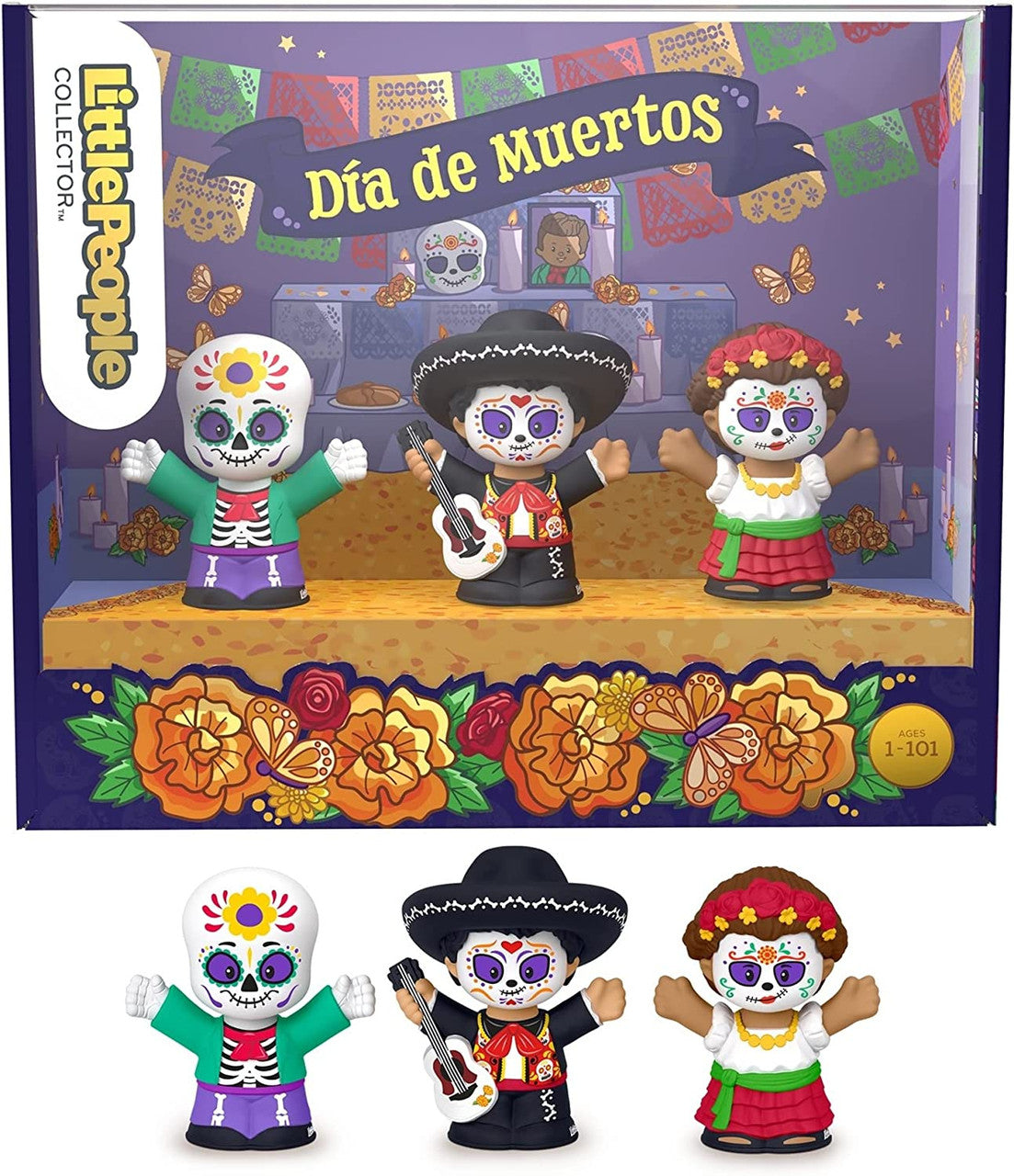 Little People: Collector Dia De Los Muertos 3pk By Fisher-Price