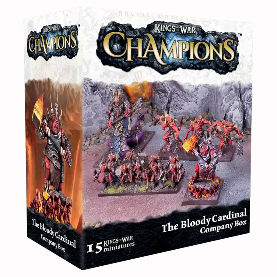 Kings of War 4th Edition: The Bloody Cardinal Company Box