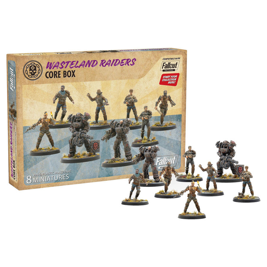 Fallout: Miniatures: Wasteland Raiders Core Box (Plastic)