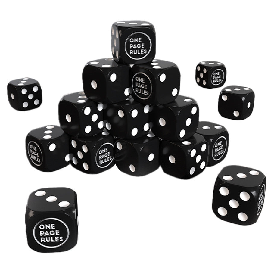 One Page Rules: Grimdark Future: 16mm Dice Set (20)