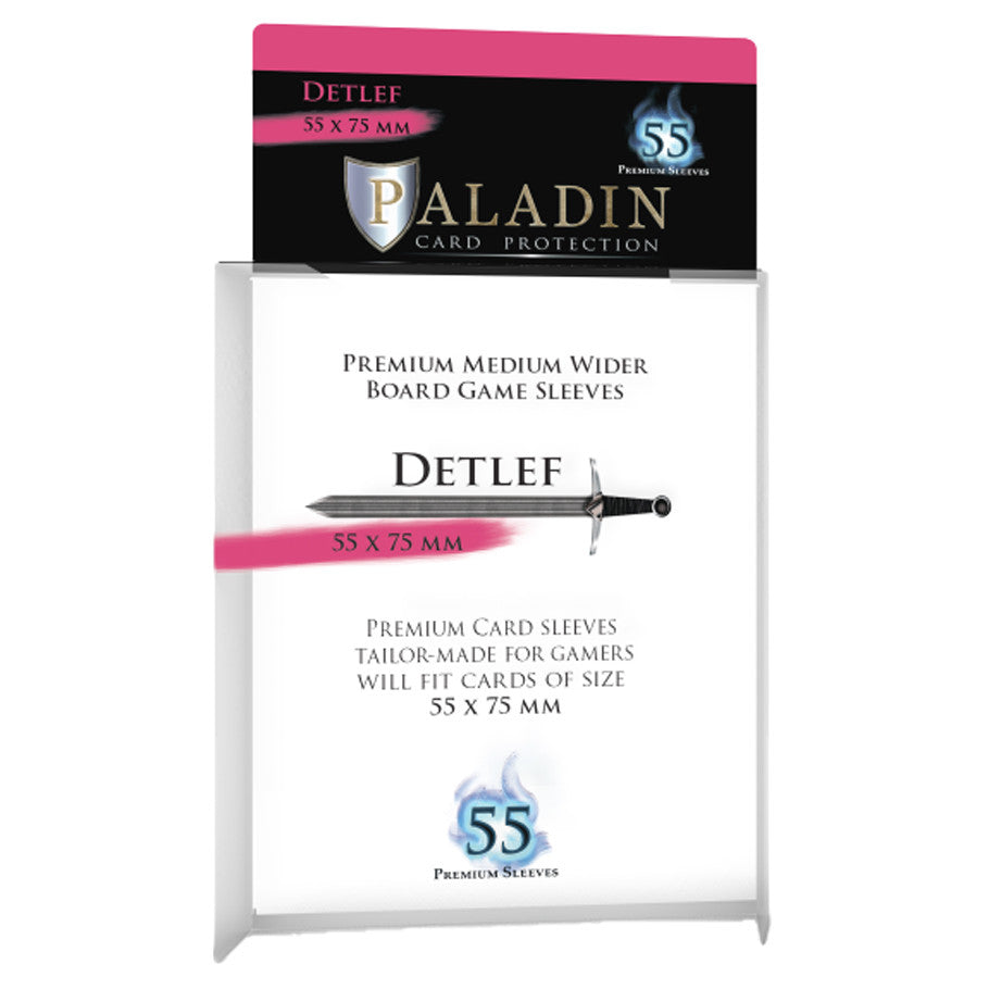 Deck Protector: Paladin: Detlef: Transparent (57mmX77mm) (55)