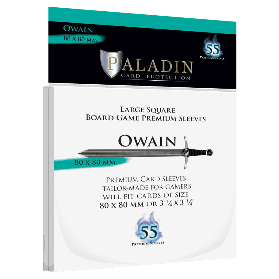 Deck Protector: Paladin: Owain: Transparent (82mmX82mm) (55)