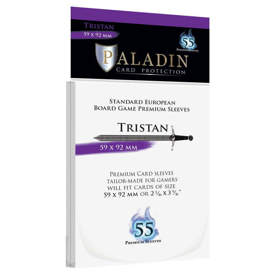 Deck Protector: Paladin: Tristan: Transparent (62mmX95mm) (55)
