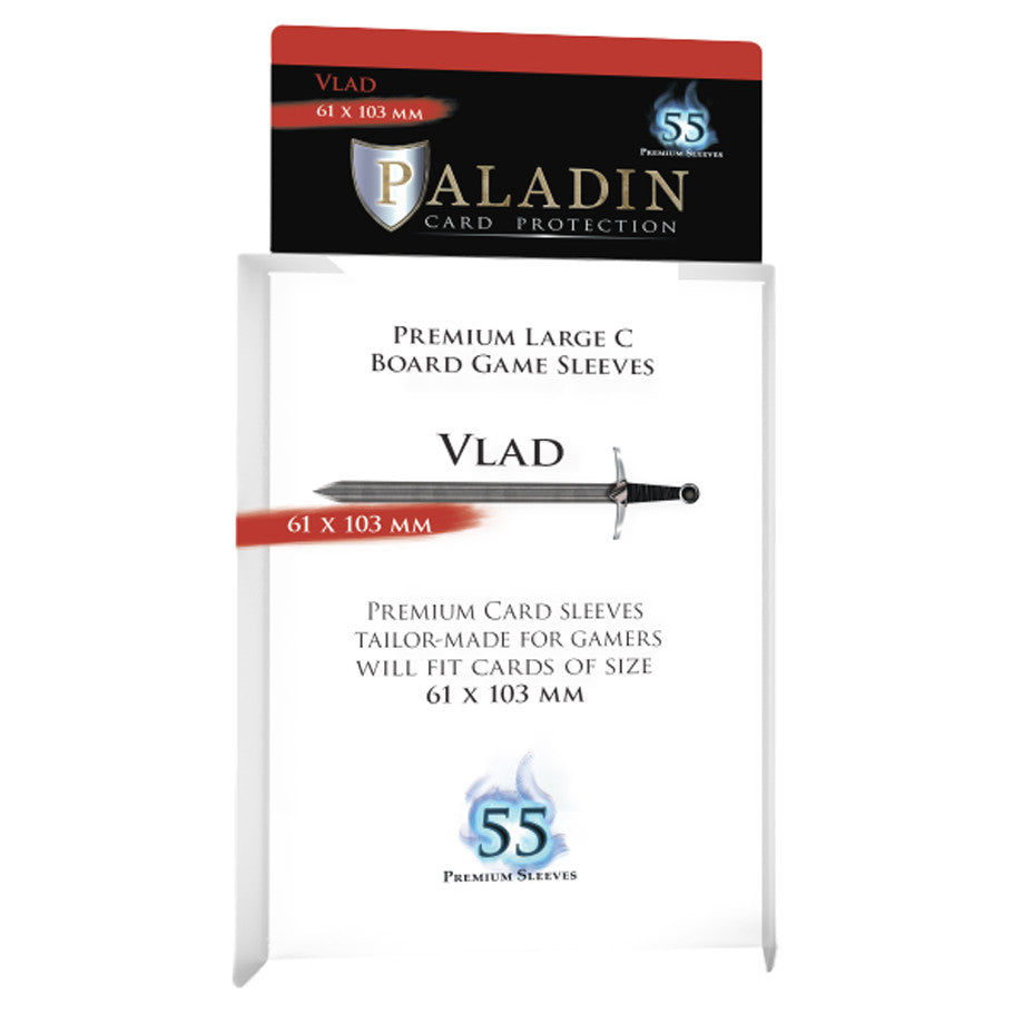 Deck Protector: Paladin: Vlad: Transparent (64mmX106mm) (55)