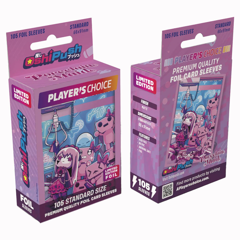 Deck Protector: Oshi Push TCG: Porcelain Maid (105)