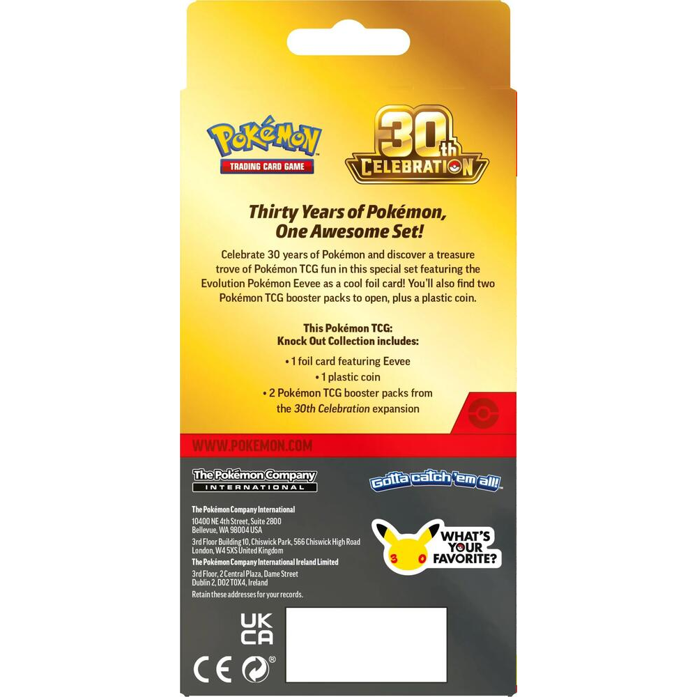 Pokemon TCG: 30th Celebration - Knock Out Collection