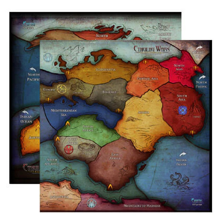 Cthulhu Wars: Earth 6-8 Player Map Expansion