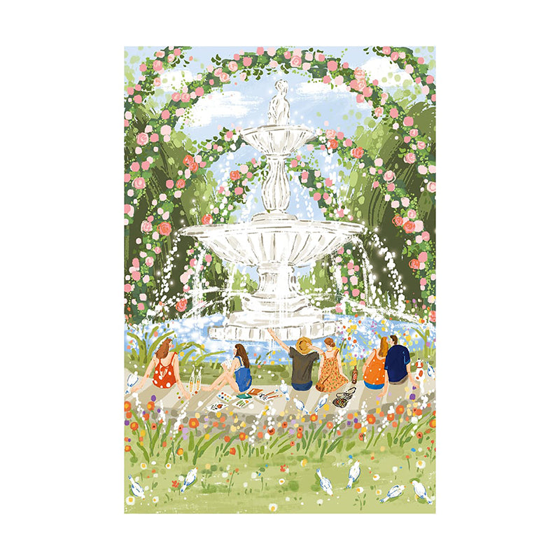 Puzzle: Afternoon Fountain 1000 pcs