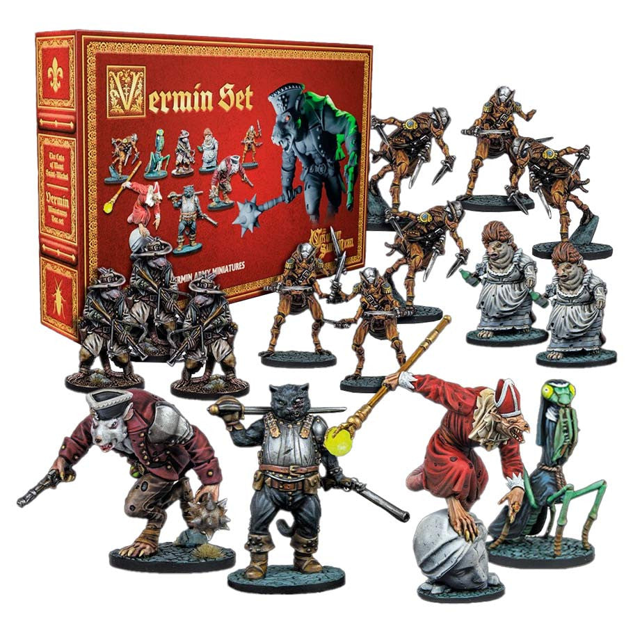 The Cats of Mont Saint Michel: Miniatures: Vermin Set