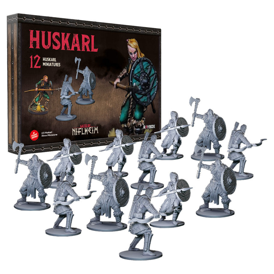 Gates of Niflheim: Miniatures: Huskarl Set