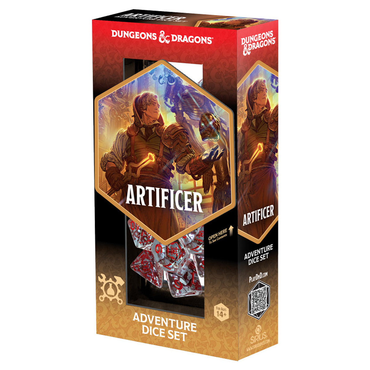 D&D Adventure Dice: Artificer (Clear)