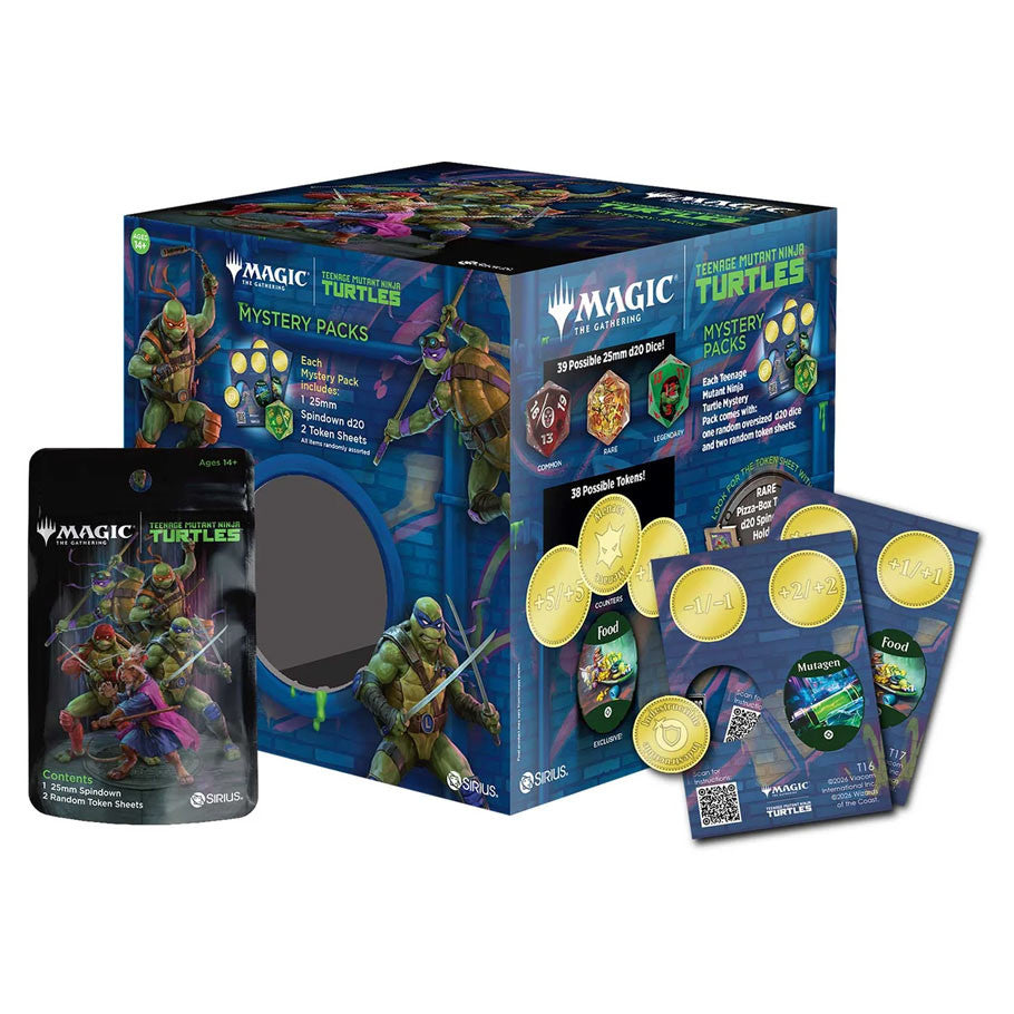 Magic: The Gathering Teenage Mutant Ninja Turtles Treasure Packs PDQ (25)