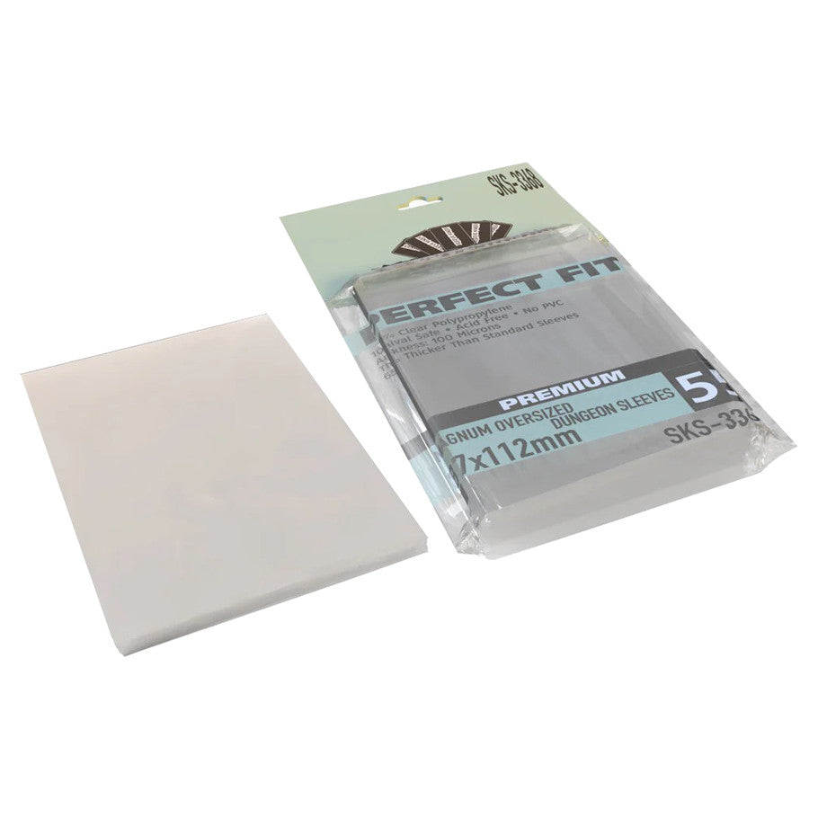 Deck Protector: Perfect Fit Premium Magnum Oversized Dungeon 87x112mm (55)