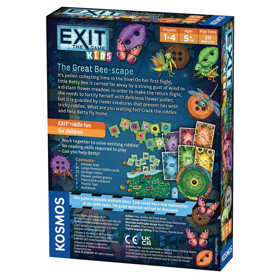 Exit Kids: The Great Bee-Scape